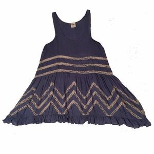 Free People Trapeze Slipdress in Waterfall