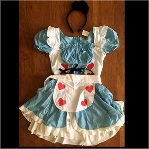 Alice in wonderland Halloween costume girl size 10
