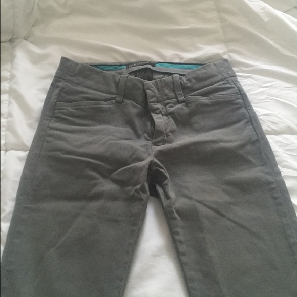 Gray Boot Cut Pants - Picture 1 of 3