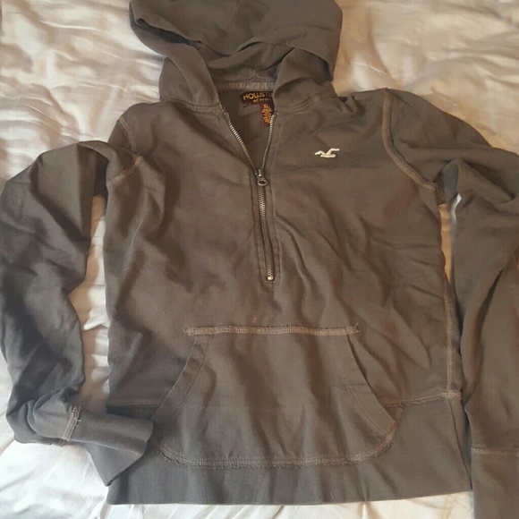 Half zip hoodie