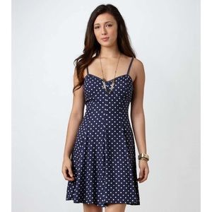 American Eagle polka dot dress