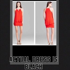 Laundry by Shelli Segal black dress