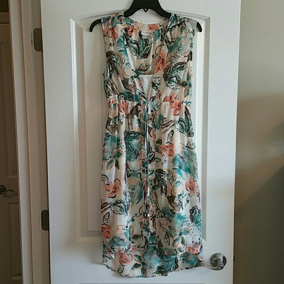 Floral Sheer Dress