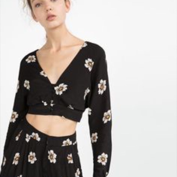 Zara Traffaluc collection blouse