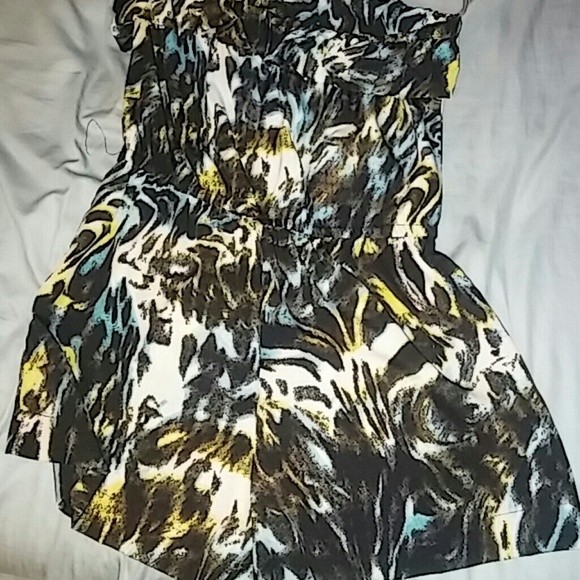 Strapless dress