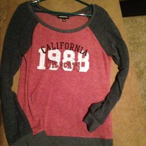 Ladies size L light fleece long sleeve shirt