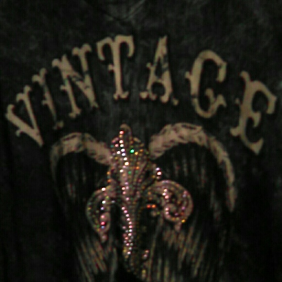Vintage Royalty Hi-Lo Long Sleeve Shirt - Picture 2 of 3