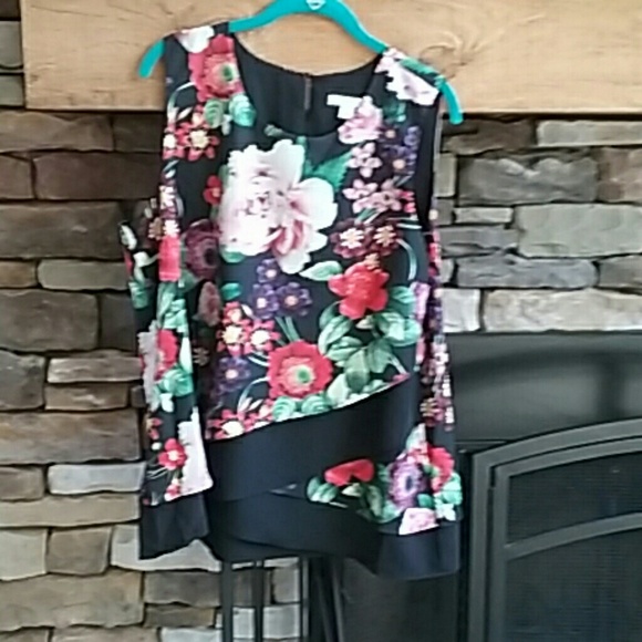 Layered hem tank/camisole