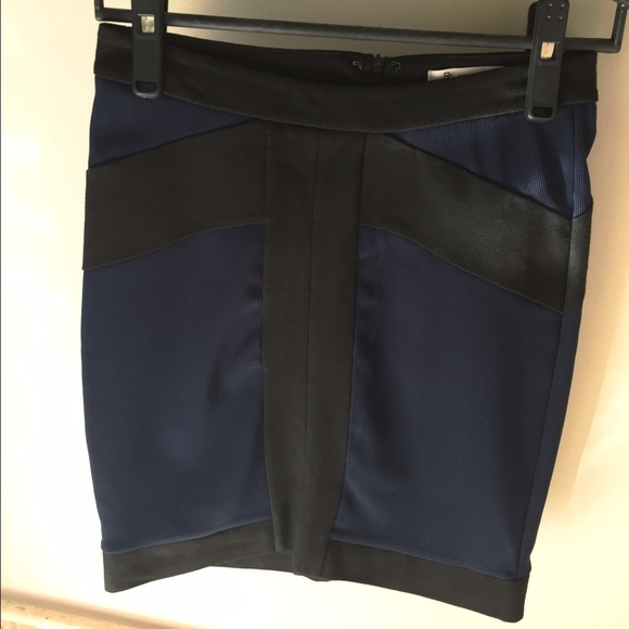 BCBGeneration black and navy pencil skirt