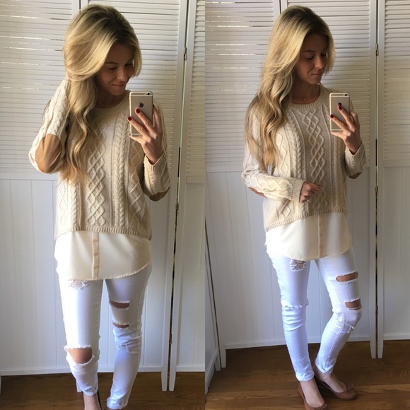 Last Item 🆕 Dressy Pullover Knit Sweater - Picture 4 of 4