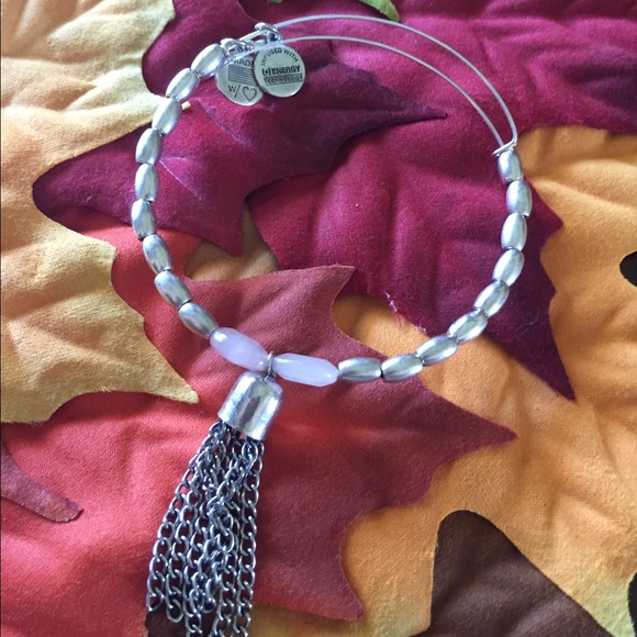 Alex and Ani Energy tassel  bracelet