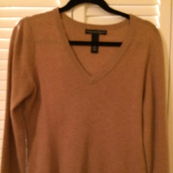 Caramel cashmere sweater