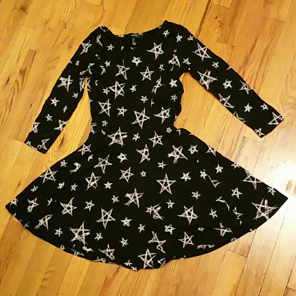 F21 Skater Star Dress
