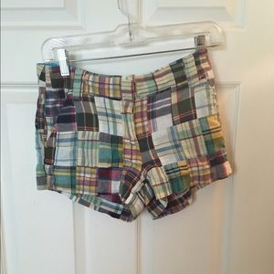 J.Crew plaid shorts