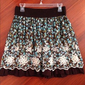 Joe Benbasset Floral Skirt