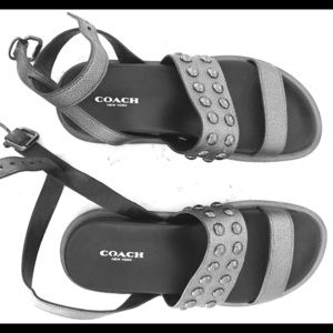 Coach studded gladiator sandal