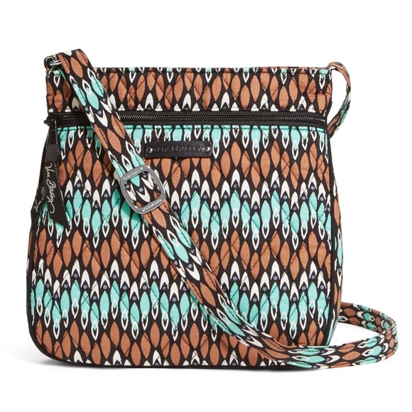 Vera Bradley Handbags - Vera Bradley Double Zip Hipster Sierra Stream NWT