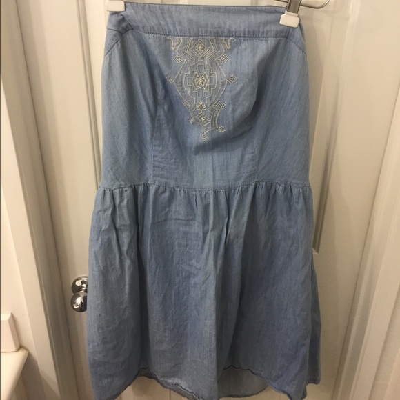 Dresses & Skirts - Plus size denim halter dress
