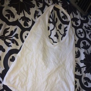 NEVER WORN, NEW White Halter Style Bodysuit!