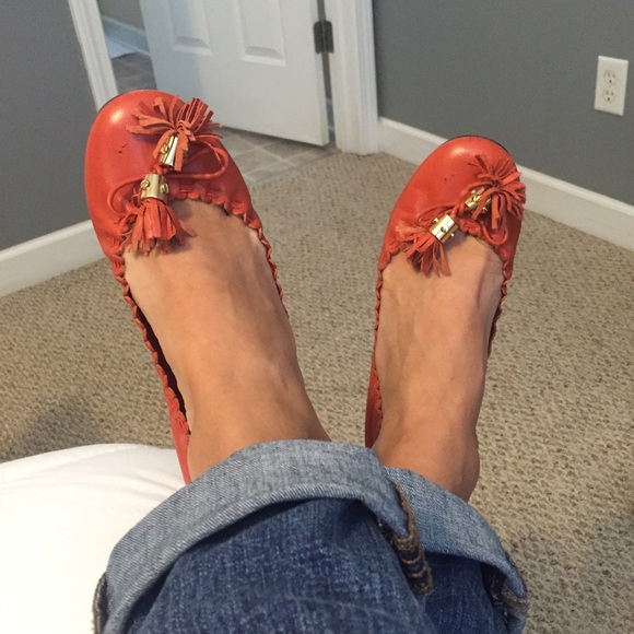 Tory Burch Tassle Flats