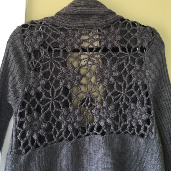 Draped Knit Cardigan - Picture 4 of 4