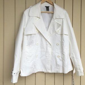 Cute White Blazer XL