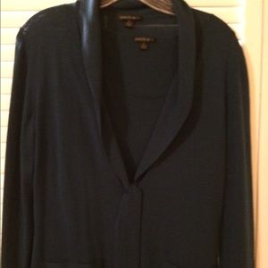 Dark teal sweater set