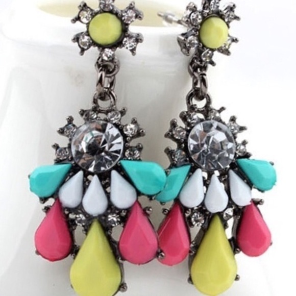 NEON EARRINGS - Picture 1 of 3