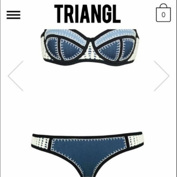 SOLD Authentic Triangl Swimsuit - Picture 3 of 3
