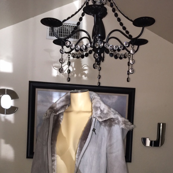 Armani Exchange Suede Coat
