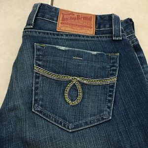 Lucky Brand Lola straight jeans size 28