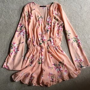 Honey Punch floral romper
