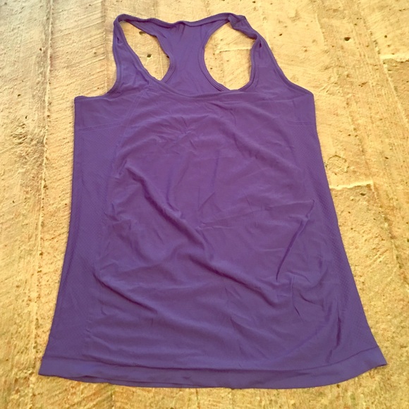 Blue workout top!