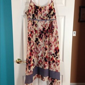 Simply Vera Vera Wang Floral Handkerchief Dress