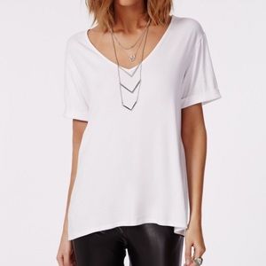 White Boyfriend T-shirt