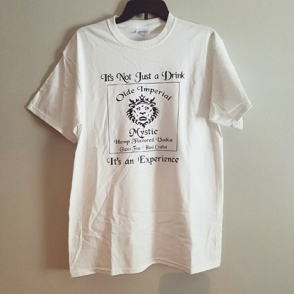 Port and Company Tops - NEW Unisex Vodka Shirt