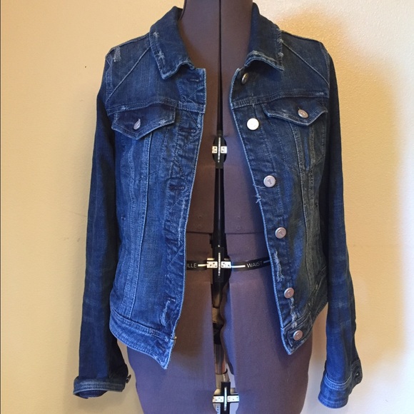 Anthropologie jean jacket