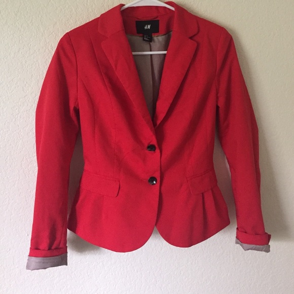 Red blazer