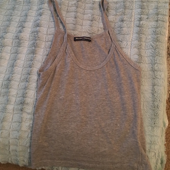 Brandy Melville gray crop