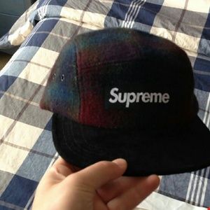 Supreme twill camp hat