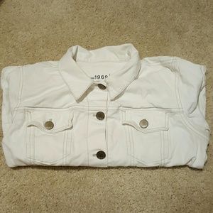 GAP 1969 white Jean jacket
