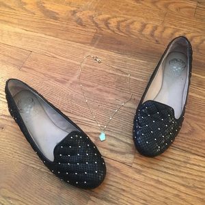 Vince Camuto Quilted Loafer Flats