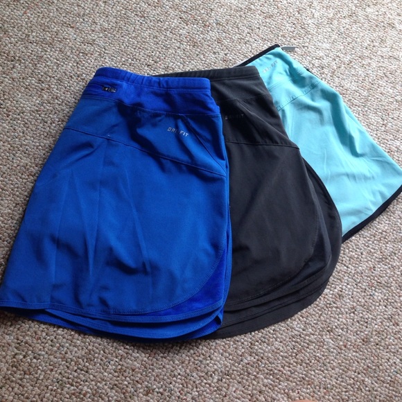 Bundle 3 nike dri-fit running (golf/tennis) skirts