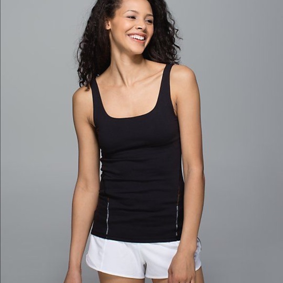 Black Amala Tank, Lululemon size 4