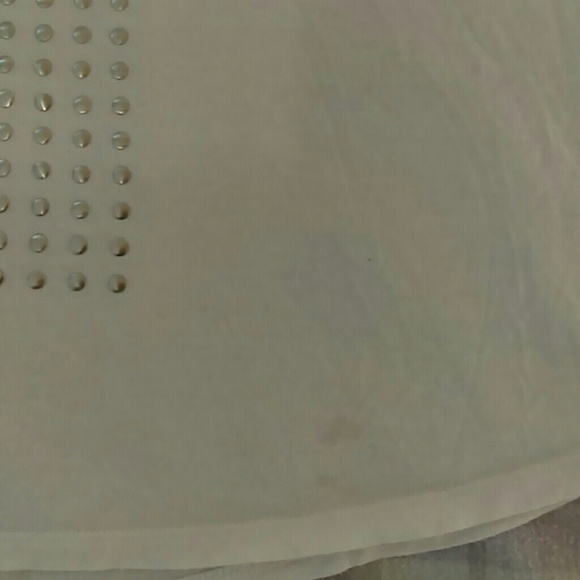 Express Metallic Cheetah Cross Graphic Tee - Picture 3 of 3