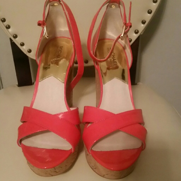 New Gorgeous Michael Kors Camilla Platform Sandals