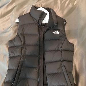 North face puffer vest