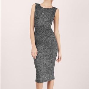 Midnight Sparkler Midi Dress