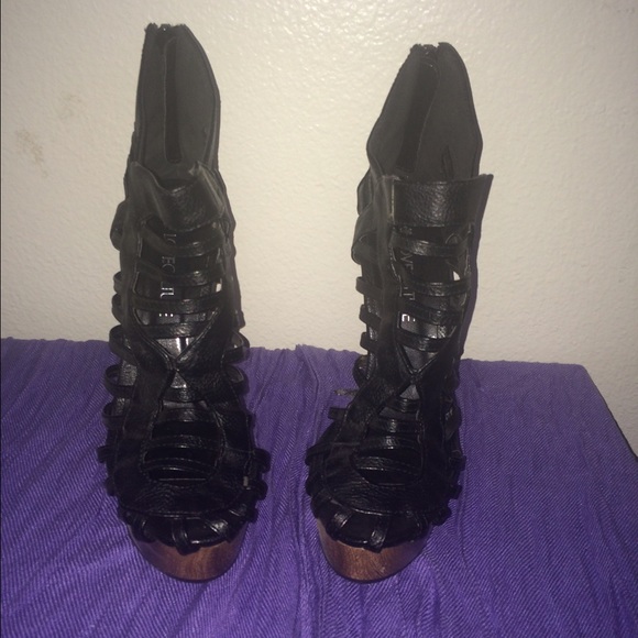 Black heels. Women's size 7.5