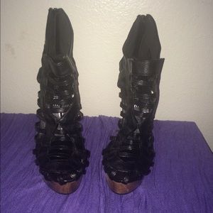 Black heels. Women's size 7.5